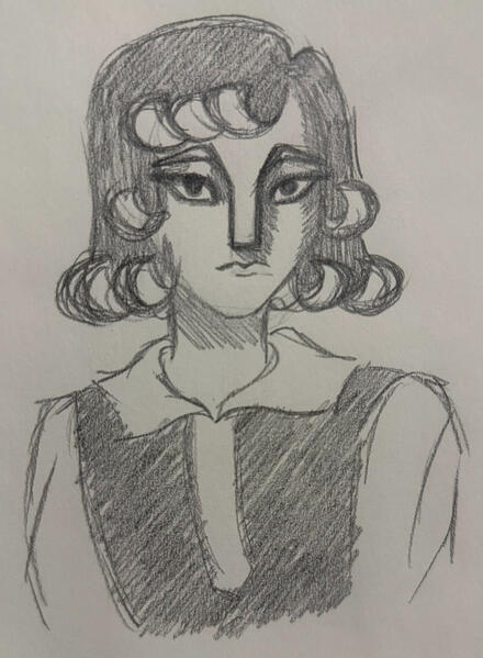 Margaret sketch 1 Margaret sketch 1