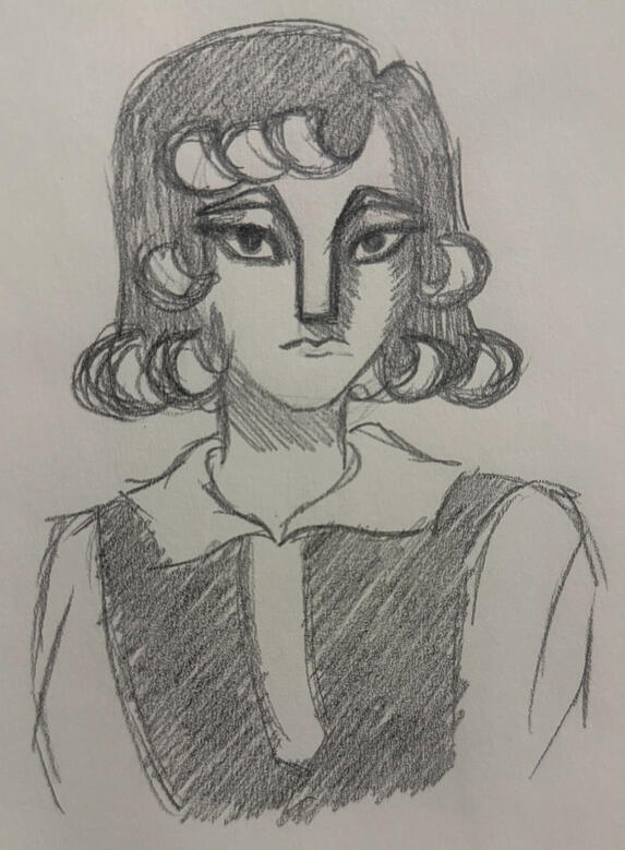 Margaret sketch 1 Margaret sketch 1