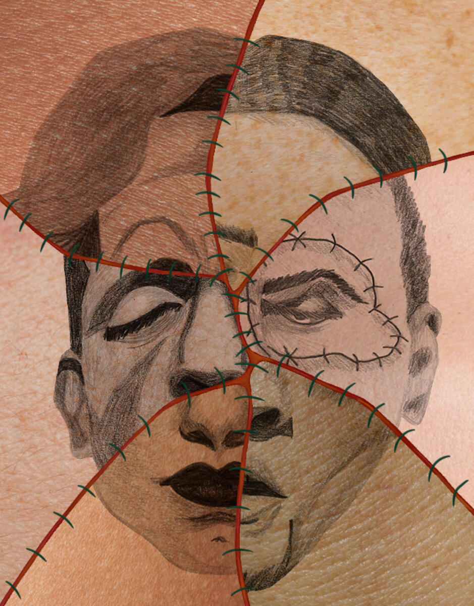 Frankenstein Collage 1