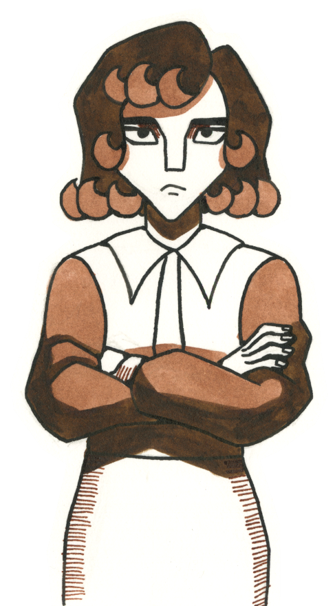 Margaret annoyed Margaret annoyed