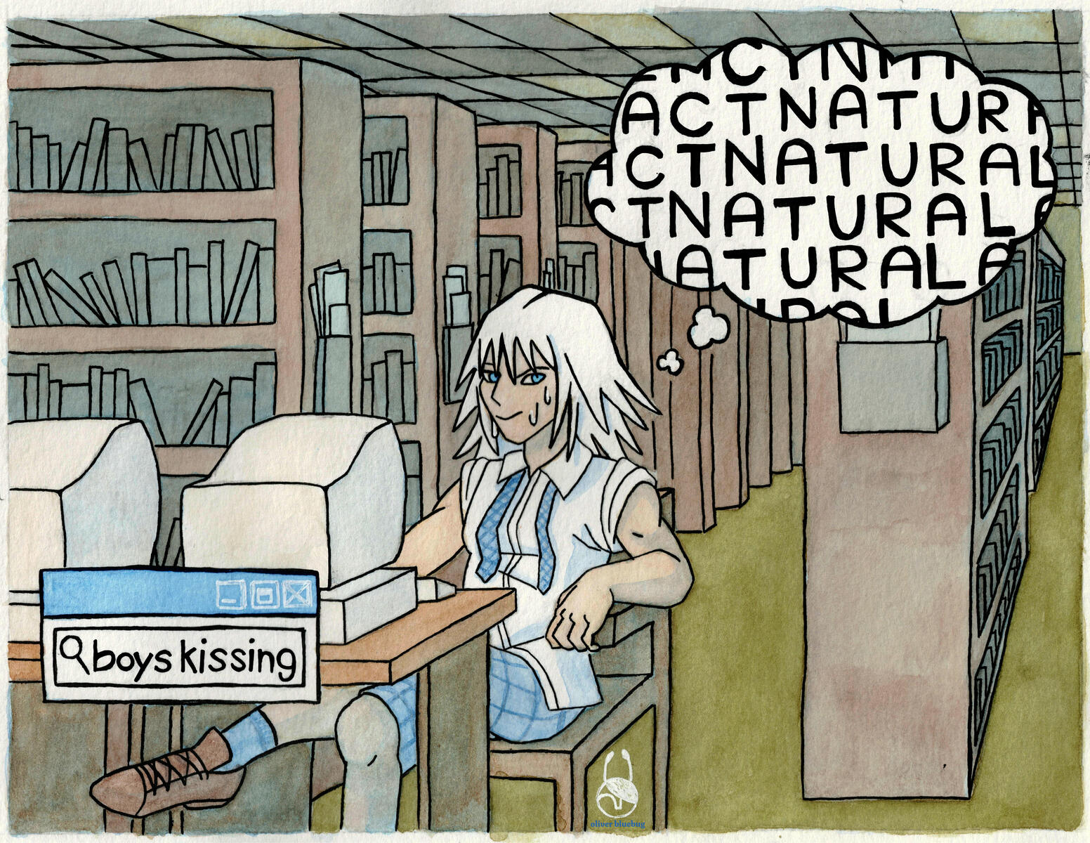 riku acting natural